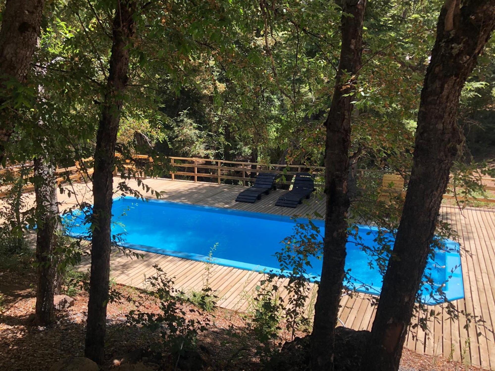 Cabanas Kalinaw Las Trancas Exterior foto